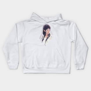 My painting girl Kids Hoodie